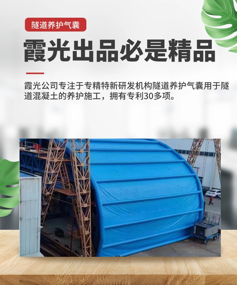 庐江隧道混凝土板面加气囊 隧道高温混凝土板面加气囊 隧道高温蒸汽混凝土板面加气囊